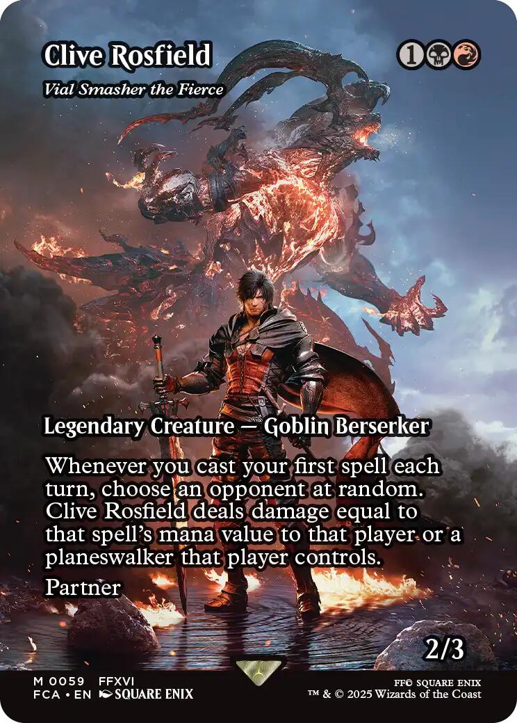 Clive Rosfield - Vial Smasher the Fierce (Showcase) [FINAL FANTASY : Through the Ages] | Game Grid - Logan