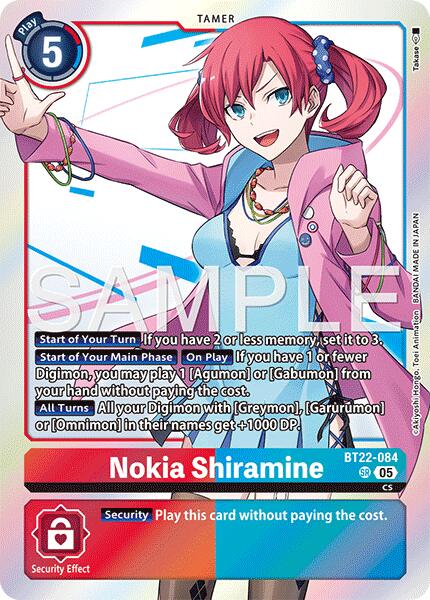 Nokia Shiramine [BT22-084] [Cyber Eden] | Game Grid - Logan
