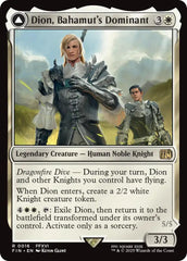 Dion, Bahamut's Dominant // Bahamut, Warden of Light [FINAL FANTASY] | Game Grid - Logan