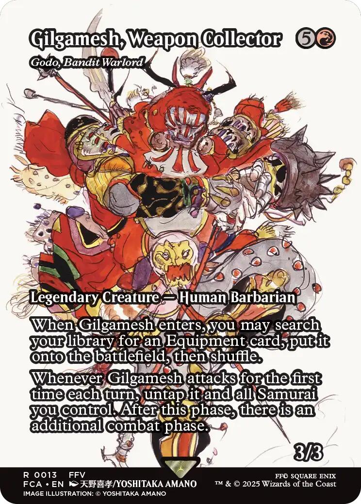 Gilgamesh, Weapon Collector - Godo, Bandit Warlord (Showcase) [FINAL FANTASY : Through the Ages] | Game Grid - Logan