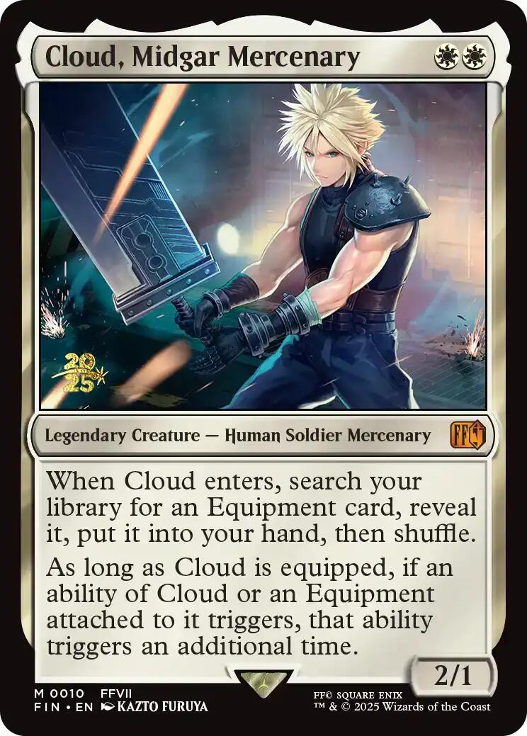 Cloud, Midgar Mercenary [FINAL FANTASY Prerelease Promo] | Game Grid - Logan