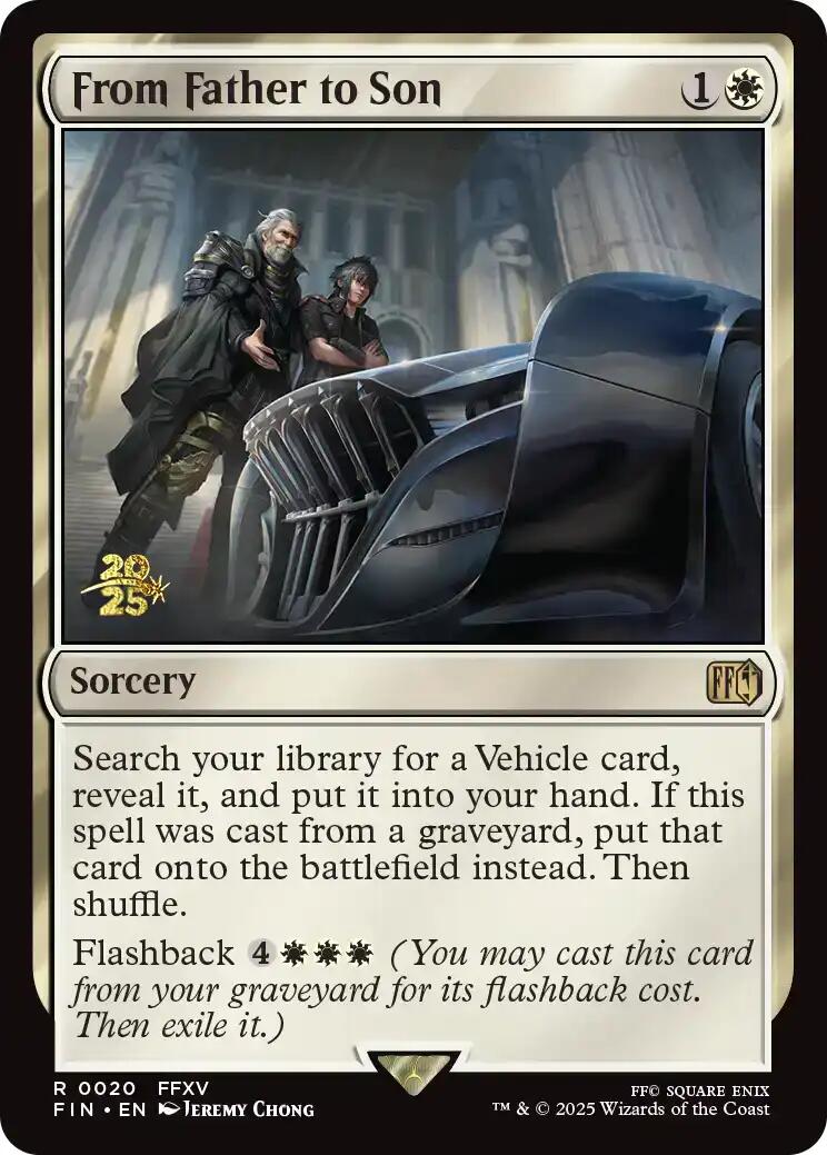 From Father to Son [FINAL FANTASY Prerelease Promo] | Game Grid - Logan