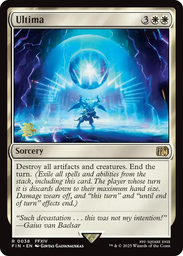 Ultima [FINAL FANTASY Prerelease Promo] | Game Grid - Logan