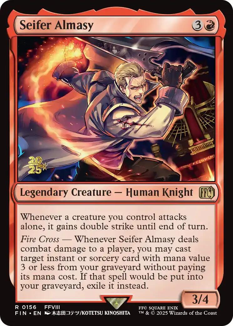 Seifer Almasy [FINAL FANTASY Prerelease Promo] | Game Grid - Logan