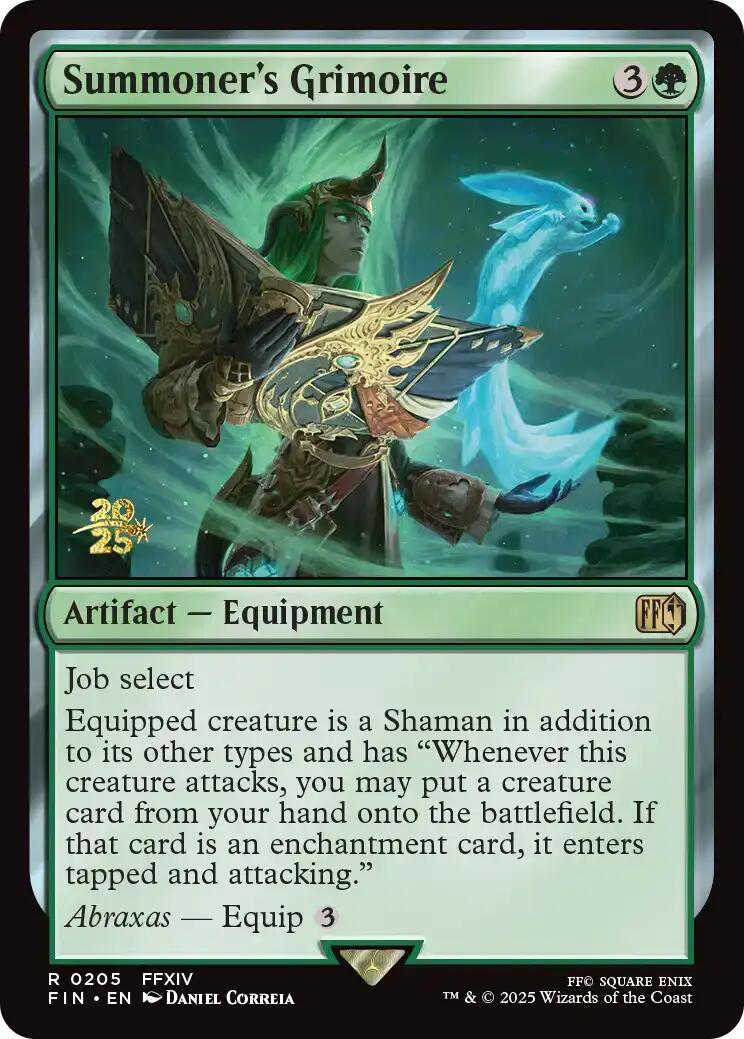 Summoner's Grimoire [FINAL FANTASY Prerelease Promo] | Game Grid - Logan