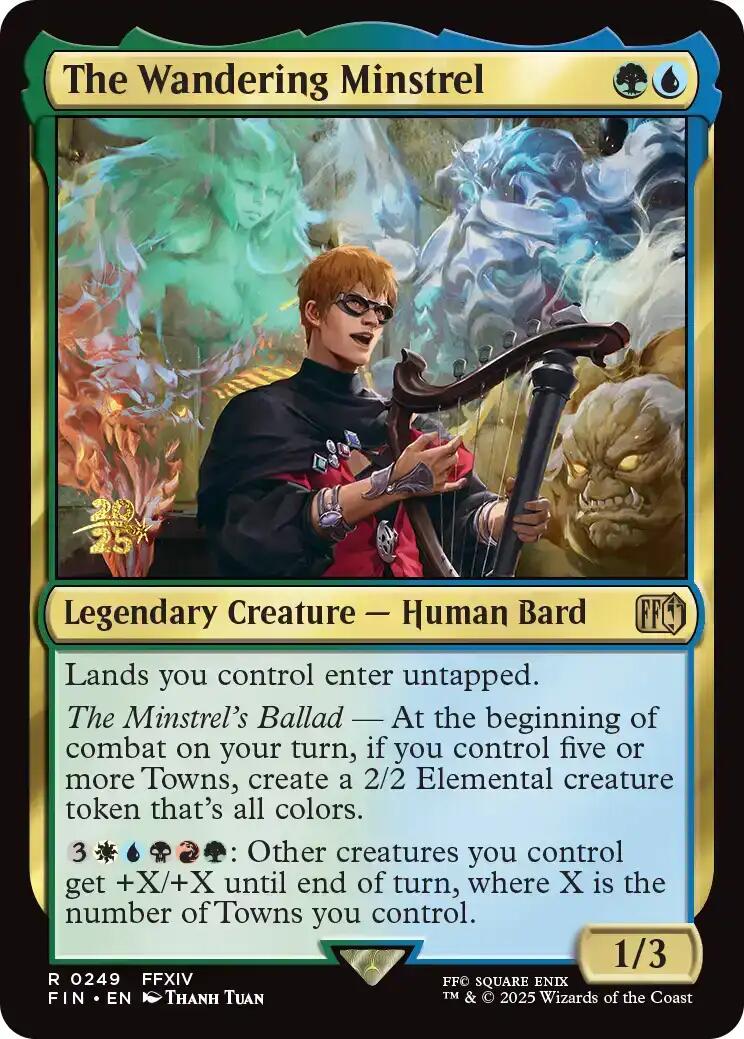 The Wandering Minstrel [FINAL FANTASY Prerelease Promo] | Game Grid - Logan