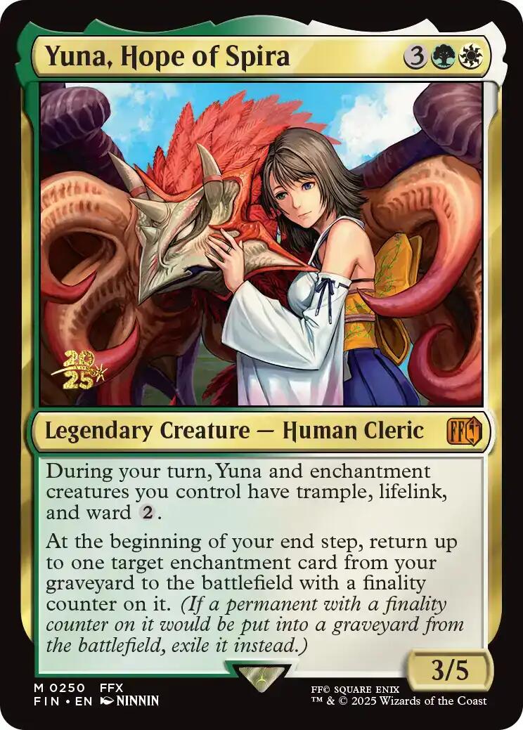 Yuna, Hope of Spira [FINAL FANTASY Prerelease Promo] | Game Grid - Logan