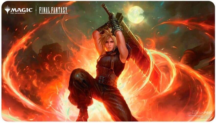 Final Fantasy Playmat: Cloud, Ex-SOLDIER | Game Grid - Logan