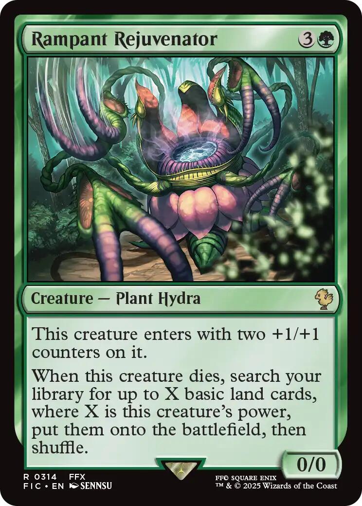 Rampant Rejuvenator (Surge Foil) [FINAL FANTASY Commander] | Game Grid - Logan