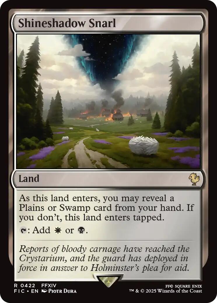 Shineshadow Snarl (Surge Foil) [FINAL FANTASY Commander] | Game Grid - Logan