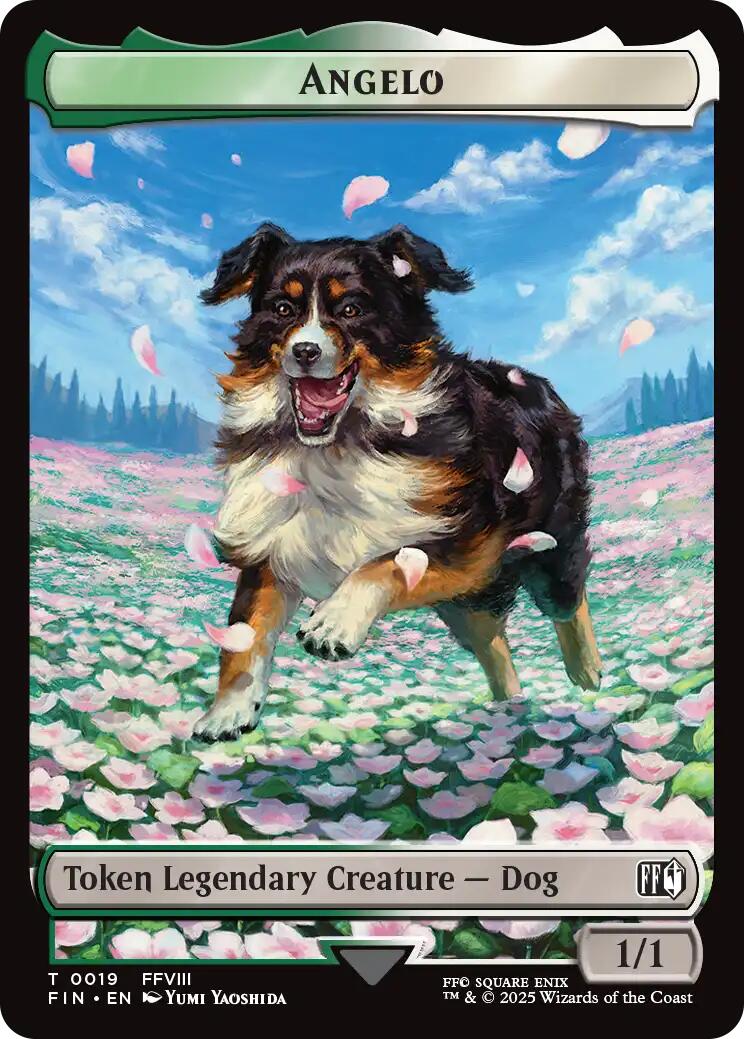 Angelo // Darkstar Double-Sided Token [FINAL FANTASY Tokens] | Game Grid - Logan