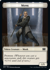 Spider // Monk Double-Sided Token [Double Masters 2022 Tokens] | Game Grid - Logan