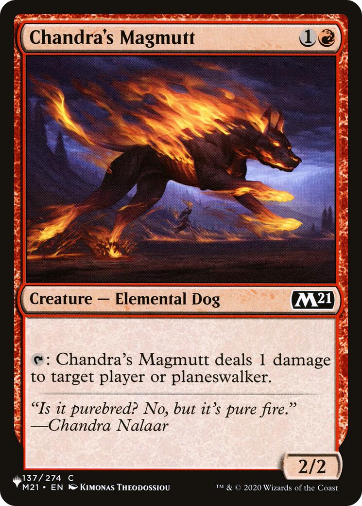 Chandra's Magmutt [The List] | Game Grid - Logan