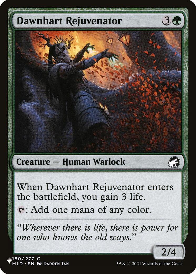 Dawnhart Rejuvenator [The List] | Game Grid - Logan