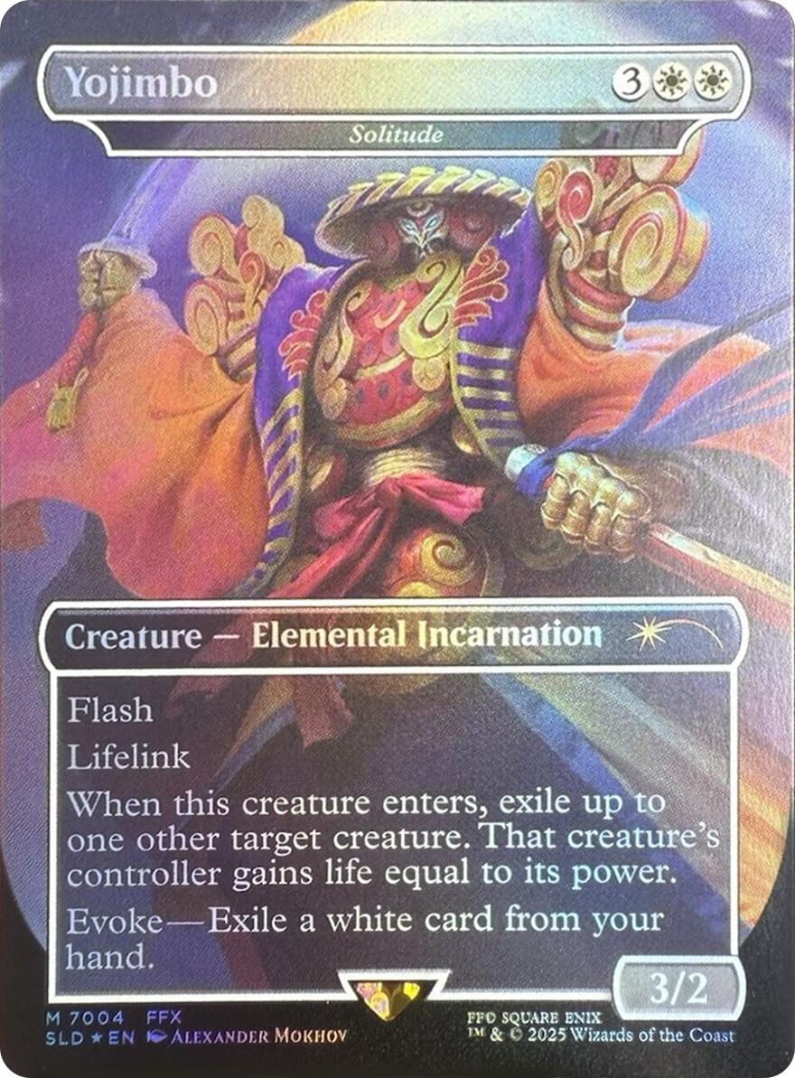 Yojimbo - Solitude (Rainbow Foil) [Secret Lair Drop Series] | Game Grid - Logan