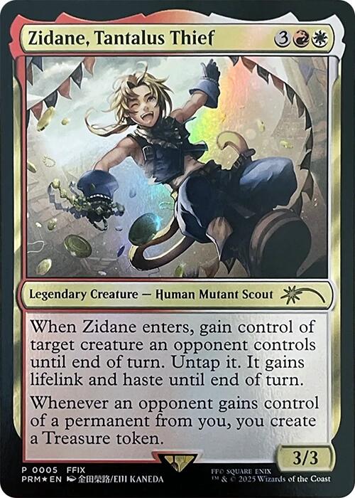 Zidane, Tantalus Thief [Wizards Play Network 2025] | Game Grid - Logan