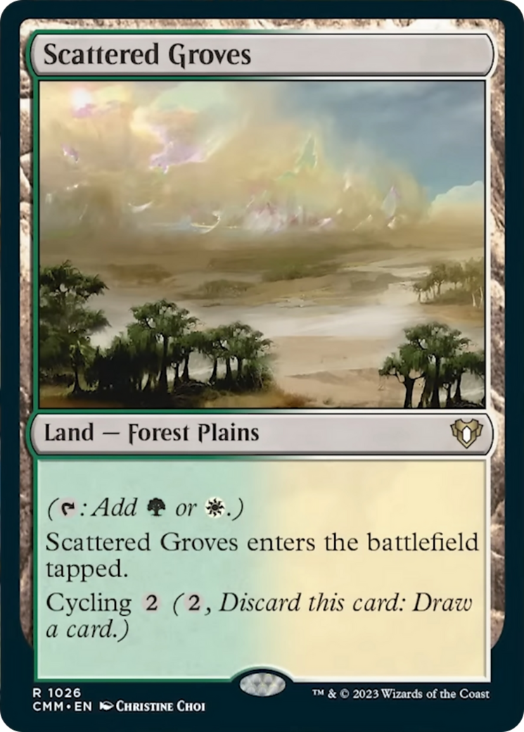 Scattered Groves [Commander Masters] | Game Grid - Logan