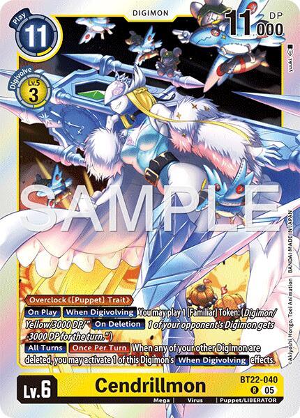 Cendrillmon [BT22-040] [Cyber Eden] | Game Grid - Logan