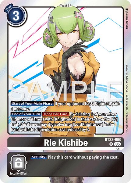 Rie Kishibe [BT22-090] [Cyber Eden] | Game Grid - Logan