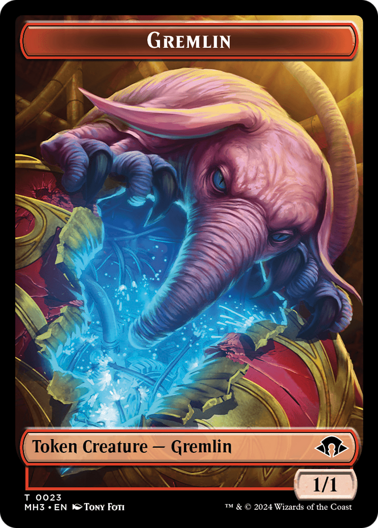Copy // Gremlin Double-Sided Token [Modern Horizons 3 Tokens] | Game Grid - Logan