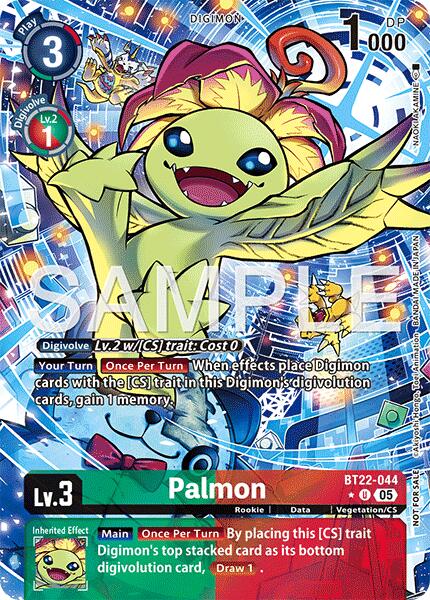 Palmon [BT22-044] (Box Topper) [Cyber Eden] | Game Grid - Logan