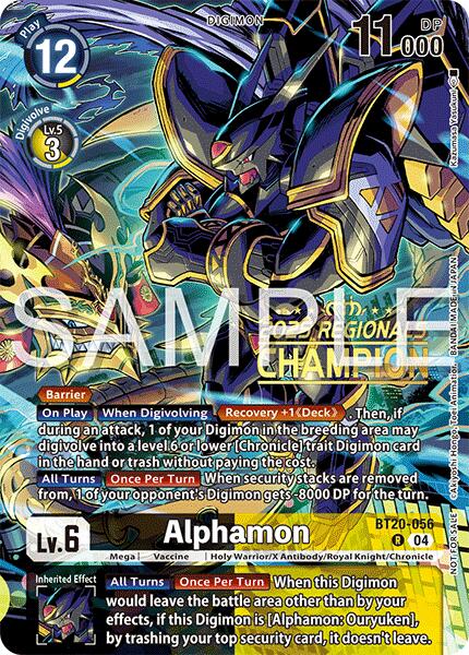Alphamon [BT20-056] (Regionals 25-26 Season 2 Champion) [Release Special Booster Ver.2.0] | Game Grid - Logan