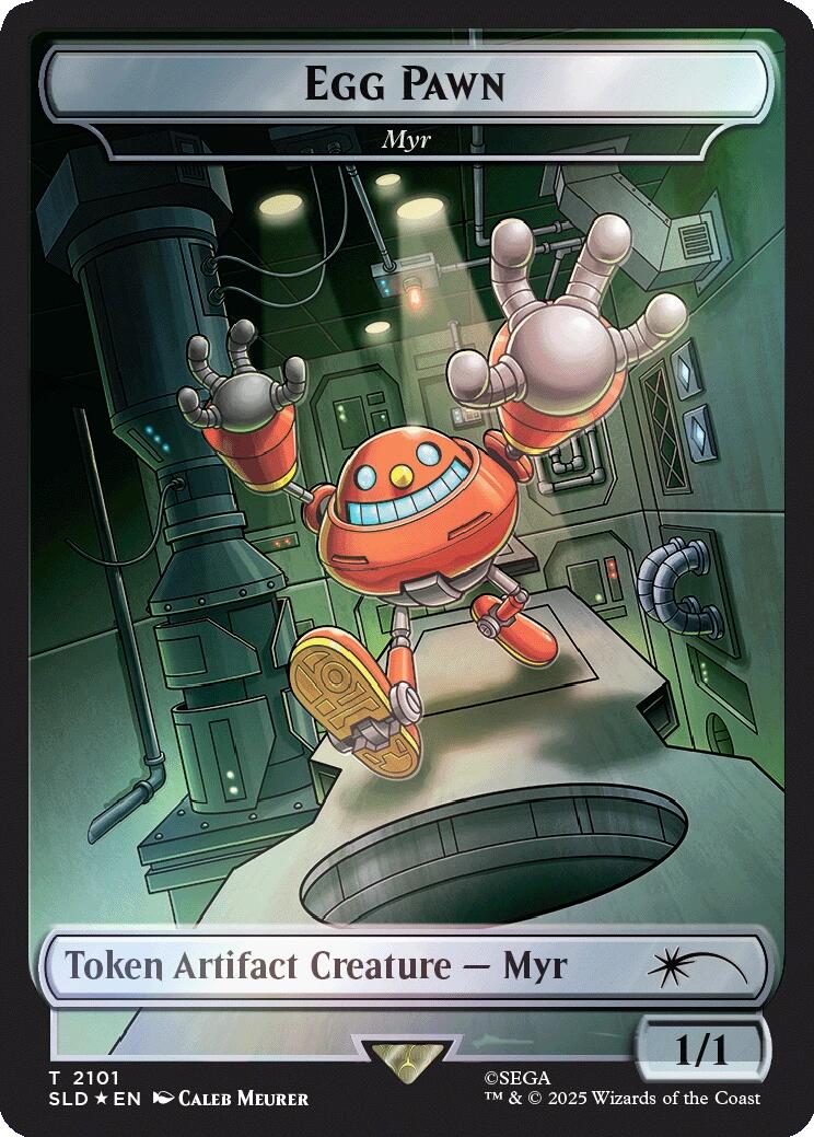 Egg Pawn - Myr Token (Rainbow Foil) [Secret Lair Drop Series] | Game Grid - Logan