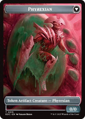 Incubator // Phyrexian Double-Sided Token [Edge of Eternities Commander Tokens] | Game Grid - Logan