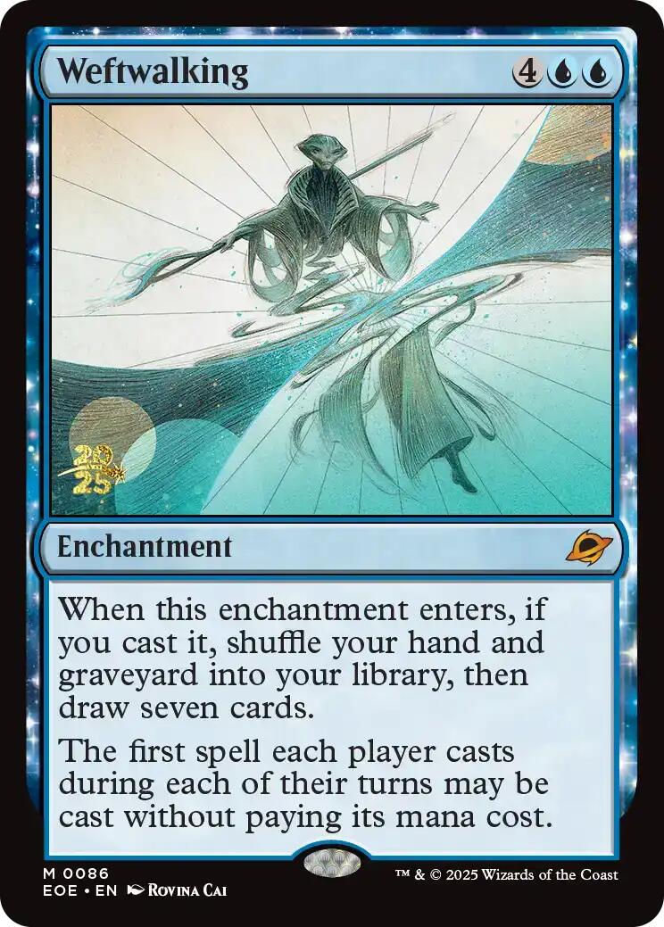 Weftwalking [Edge of Eternities Prerelease Promos] | Game Grid - Logan