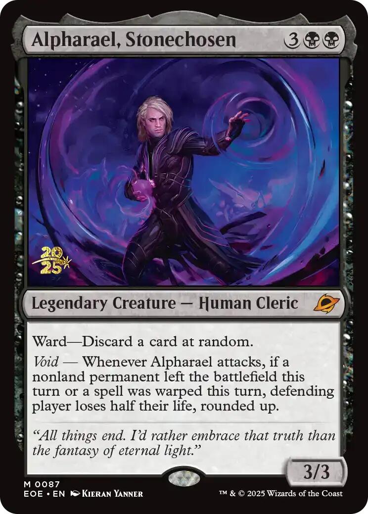 Alpharael, Stonechosen [Edge of Eternities Prerelease Promos] | Game Grid - Logan