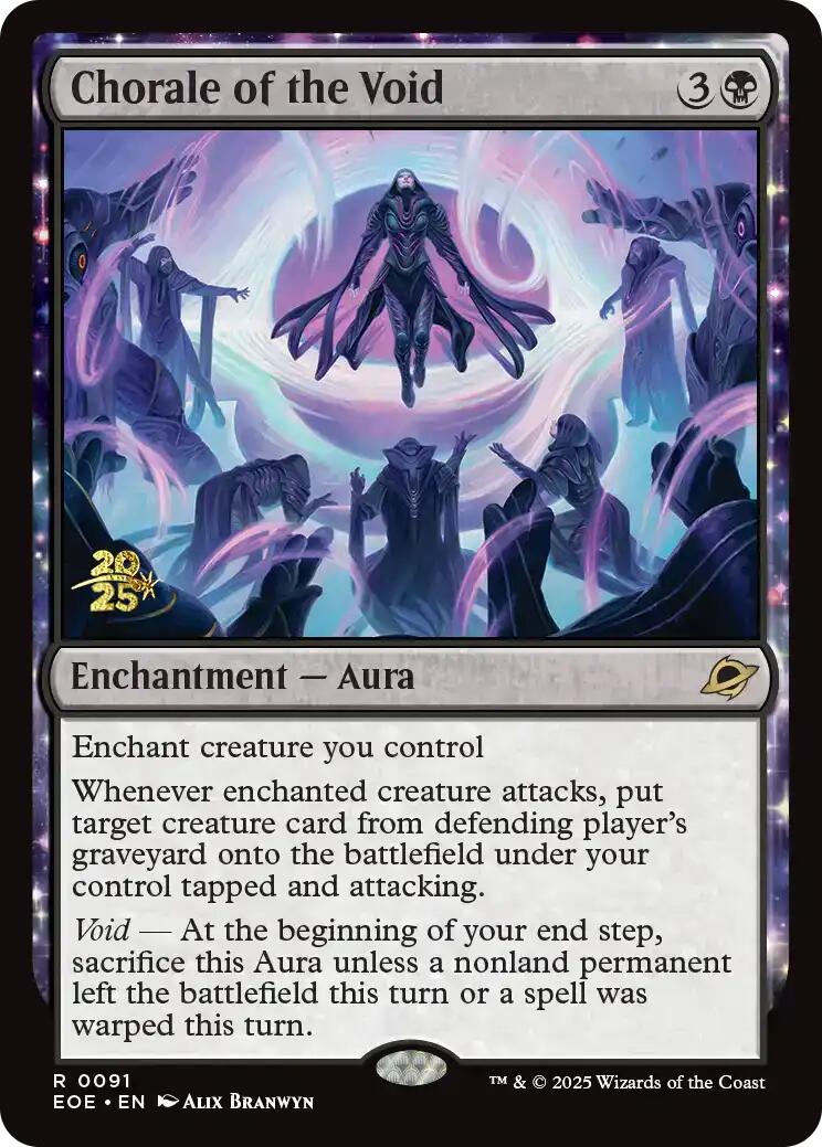 Chorale of the Void [Edge of Eternities Prerelease Promos] | Game Grid - Logan