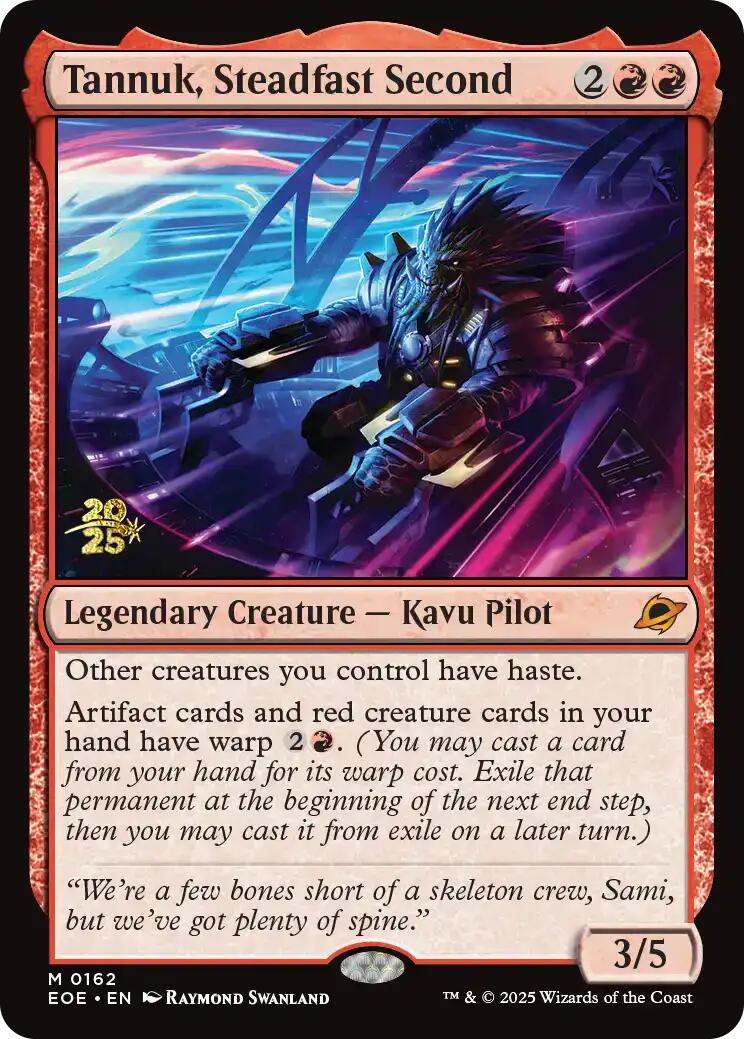 Tannuk, Steadfast Second [Edge of Eternities Prerelease Promos] | Game Grid - Logan