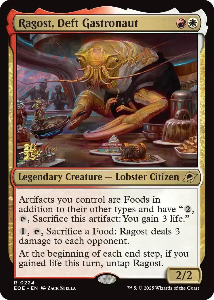 Ragost, Deft Gastronaut [Edge of Eternities Prerelease Promos] | Game Grid - Logan