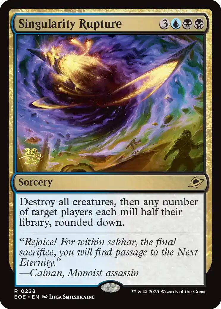 Singularity Rupture [Edge of Eternities Prerelease Promos] | Game Grid - Logan