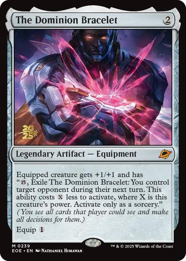The Dominion Bracelet [Edge of Eternities Prerelease Promos] | Game Grid - Logan