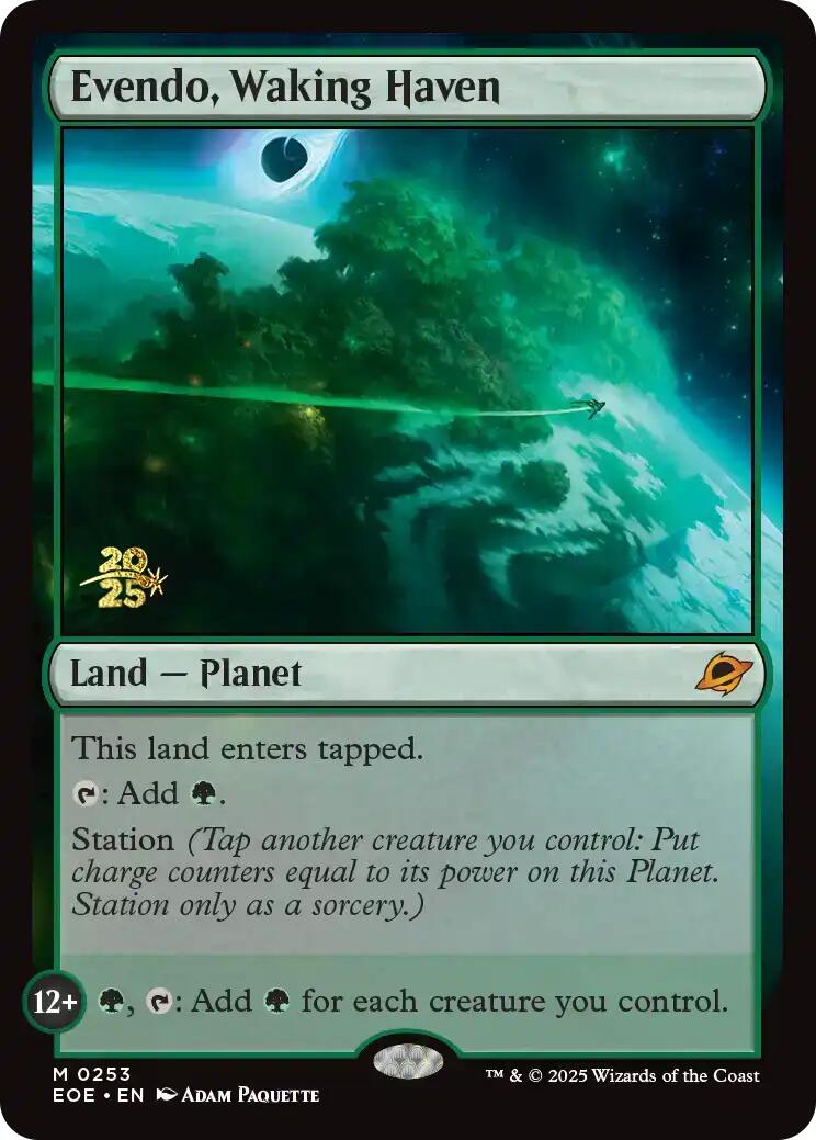 Evendo, Waking Haven [Edge of Eternities Prerelease Promos] | Game Grid - Logan