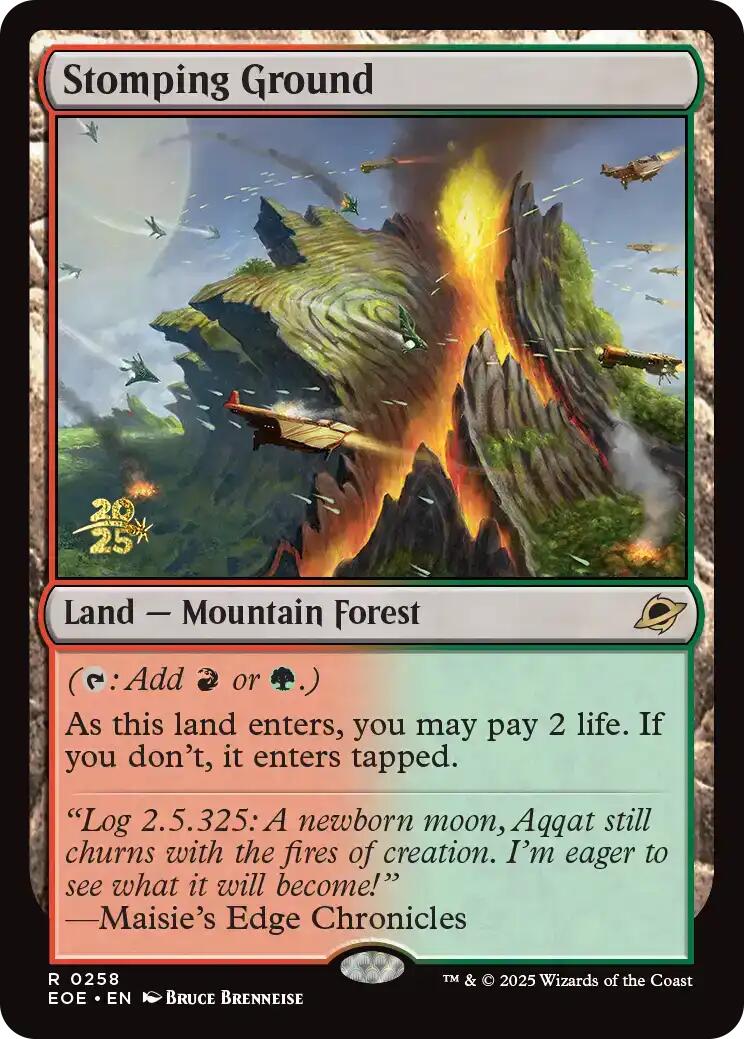Stomping Ground [Edge of Eternities Prerelease Promos] | Game Grid - Logan
