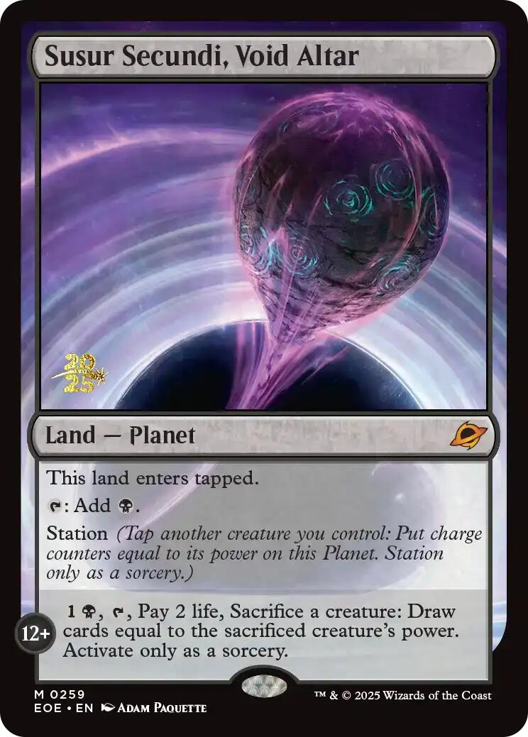 Susur Secundi, Void Altar [Edge of Eternities Prerelease Promos] | Game Grid - Logan