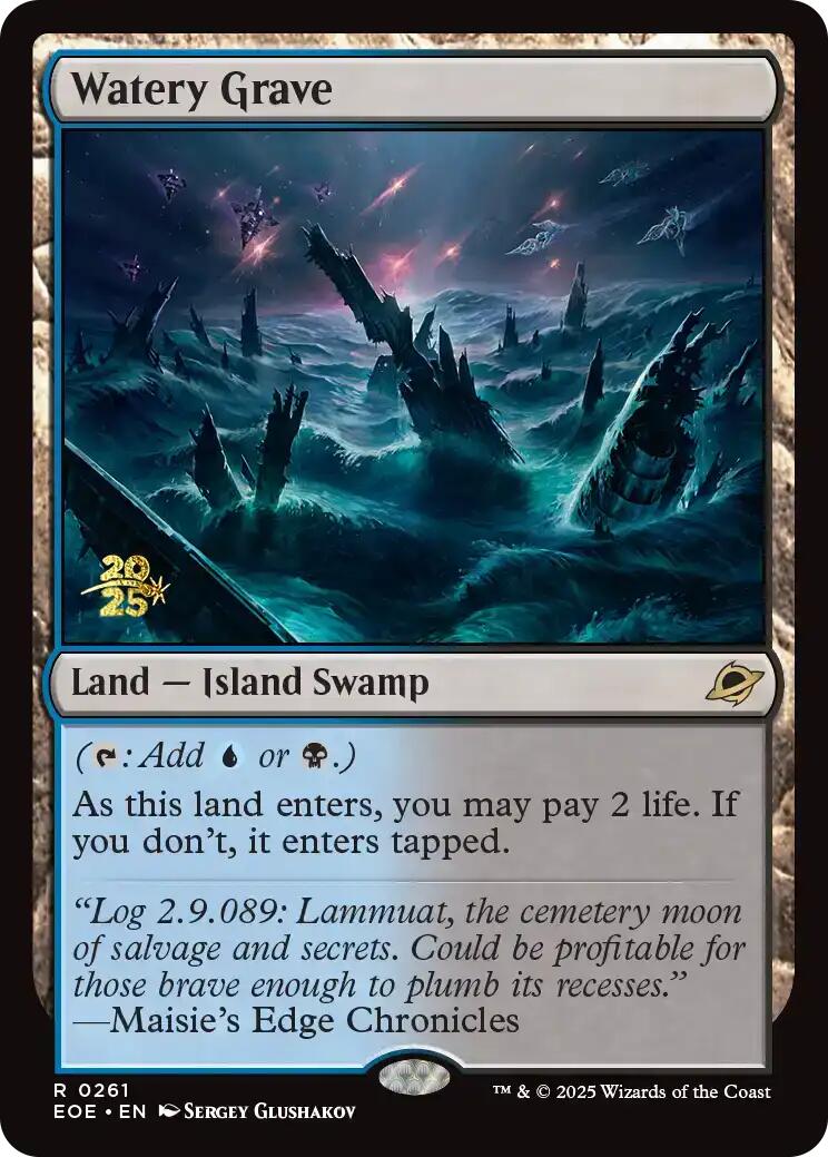 Watery Grave [Edge of Eternities Prerelease Promos] | Game Grid - Logan
