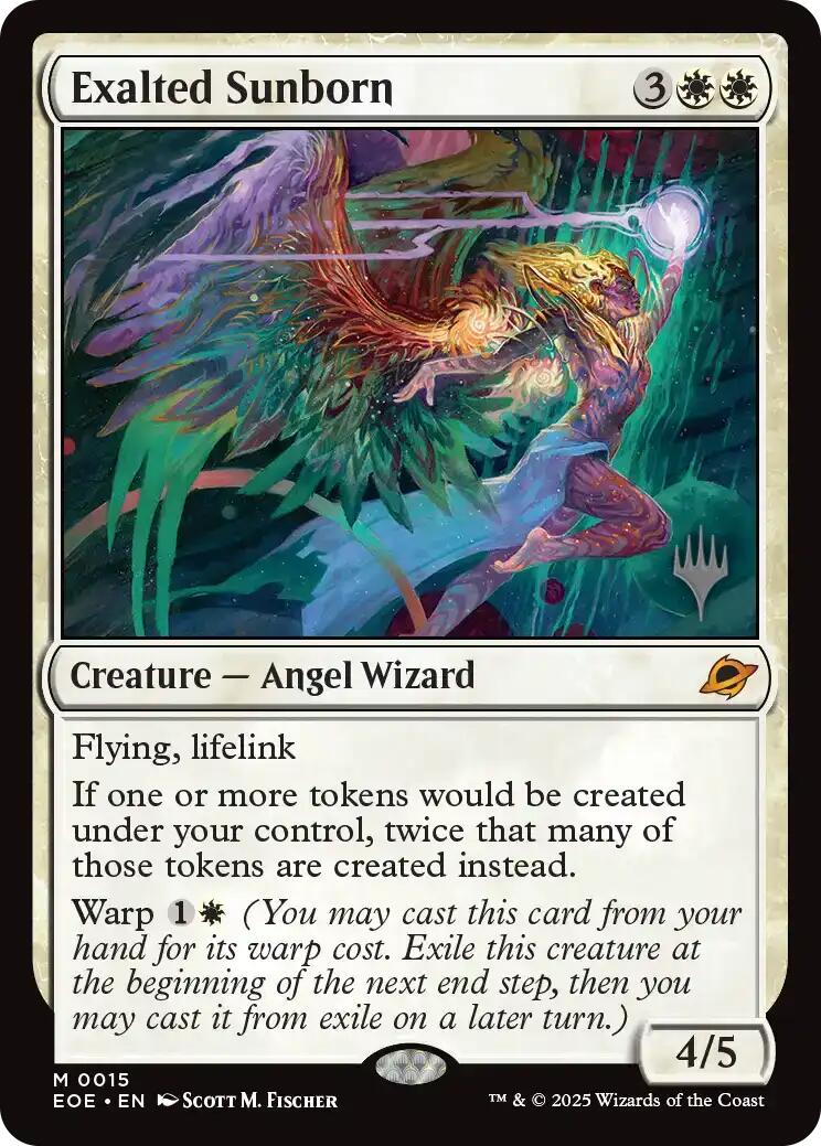 Exalted Sunborn [Edge of Eternities Promo Pack] | Game Grid - Logan