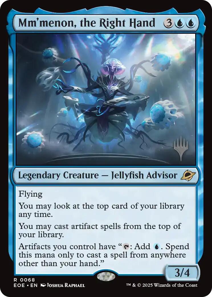 Mm'menon, the Right Hand [Edge of Eternities Promo Pack] | Game Grid - Logan