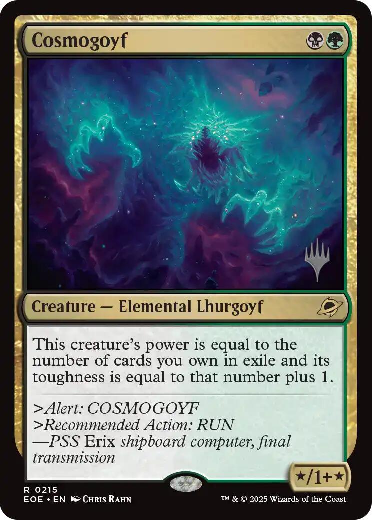 Cosmogoyf [Edge of Eternities Promo Pack] | Game Grid - Logan