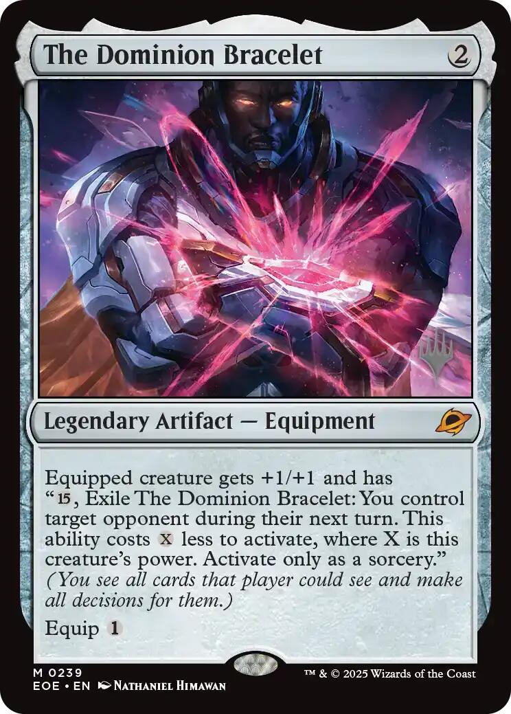 The Dominion Bracelet [Edge of Eternities Promo Pack] | Game Grid - Logan