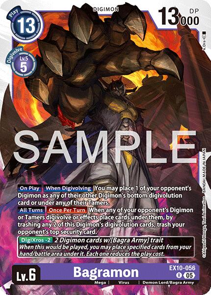 Bagramon [EX10-056] [Sinister Order] | Game Grid - Logan