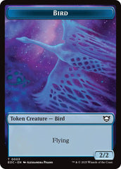 Bird // Pest Double-Sided Token [Edge of Eternities Commander Tokens] | Game Grid - Logan