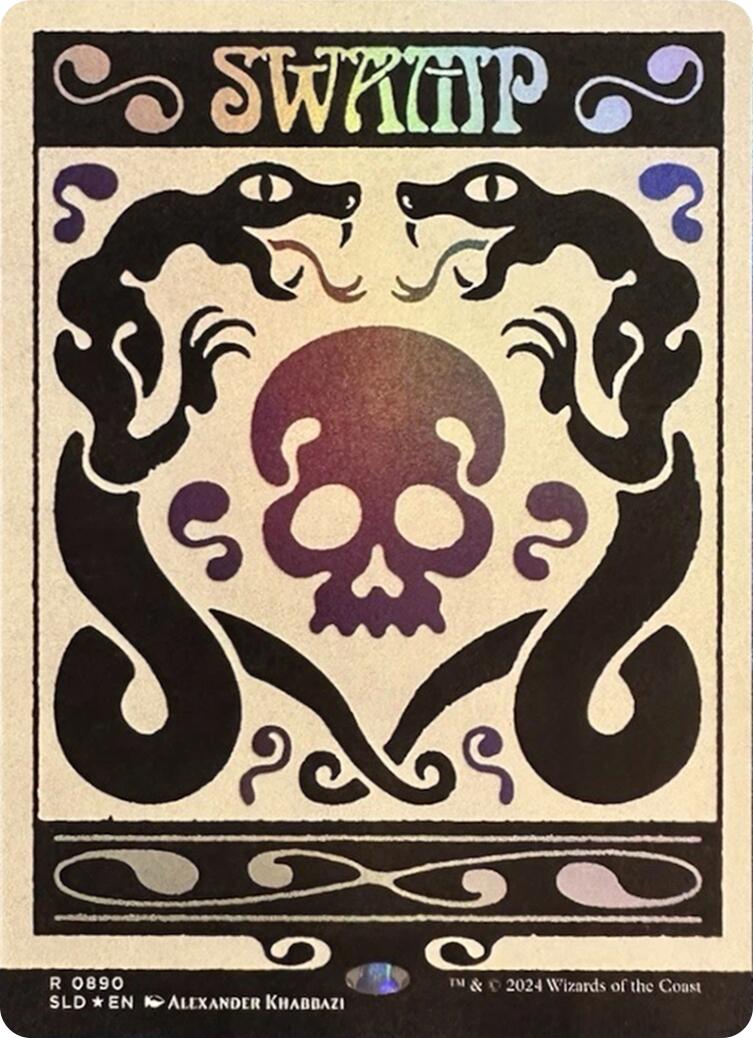 Swamp (0890) (Rainbow Foil) [Secret Lair Drop Series] | Game Grid - Logan