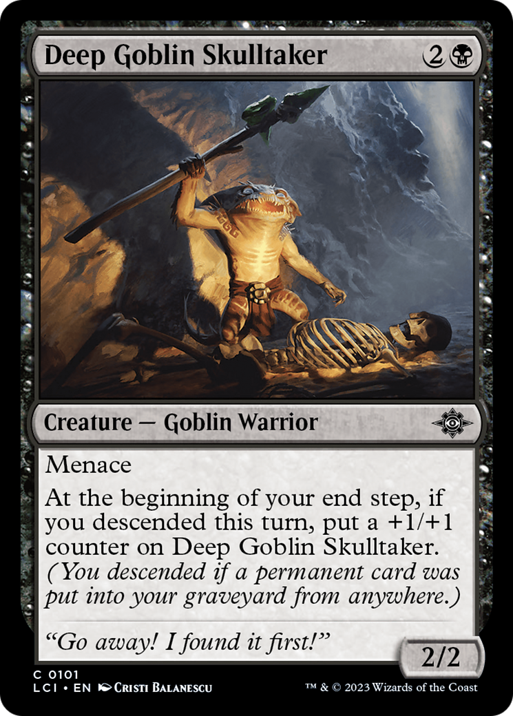 Deep Goblin Skulltaker [The Lost Caverns of Ixalan] | Game Grid - Logan