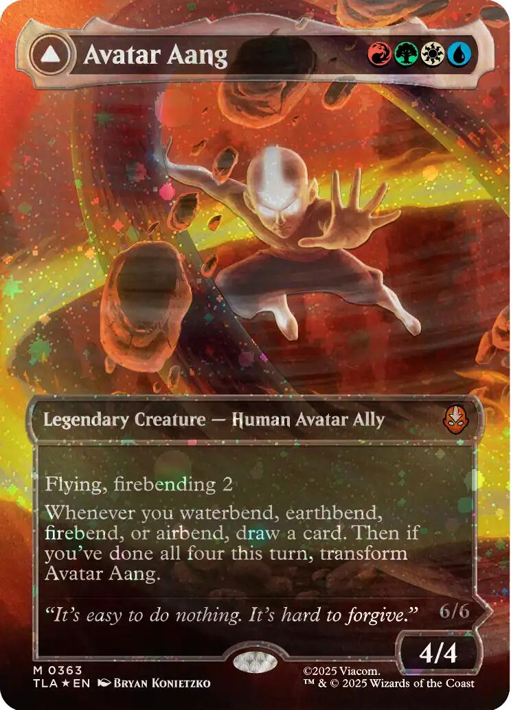 Avatar Aang (Raised Foil) [Avatar: The Last Airbender] | Game Grid - Logan