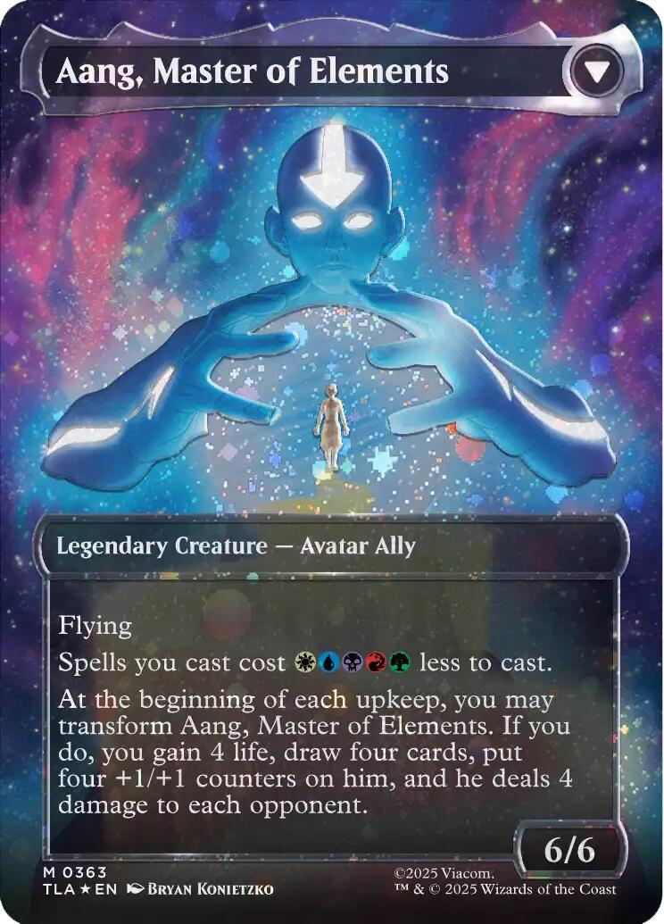 Avatar Aang (Raised Foil) [Avatar: The Last Airbender] | Game Grid - Logan