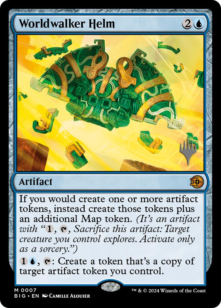 Worldwalker Helm [Edge of Eternities Promo Pack] | Game Grid - Logan